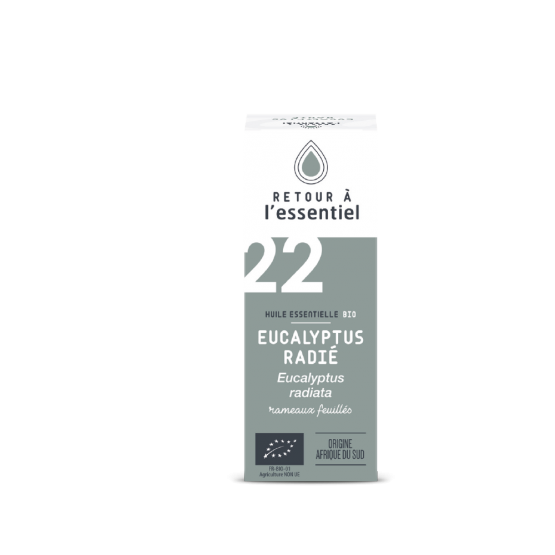 22 - Huile essentielle d’EUCALYPTUS RADIÉ Bio